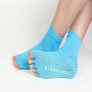 Half Toe Yoga Socks