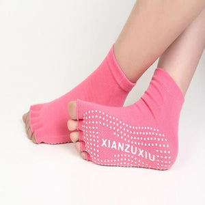 Half Toe Yoga Socks