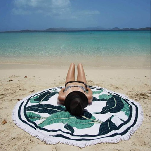 Circular Thin Yoga Mat