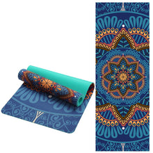 Load image into Gallery viewer, Lotus Pattern Yoga Mat