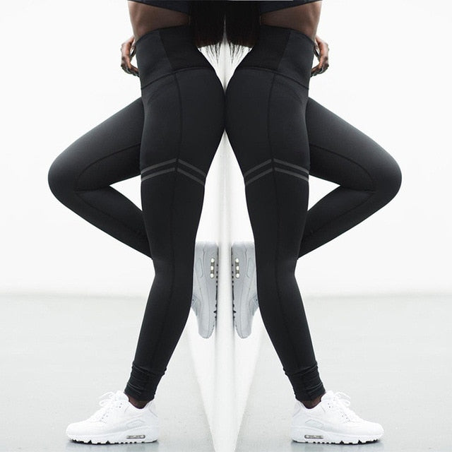 128 Spandex High Quality New Women Yoga Pants Solid Black Sports Gym Wear  Leggings Elastic Fitness Lady Overall Tights Trousers4018706 From Ovgq,  $20.05