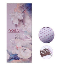 Load image into Gallery viewer, Micro-Fiber Printed Yoga Mat