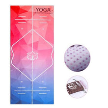 Load image into Gallery viewer, Micro-Fiber Printed Yoga Mat