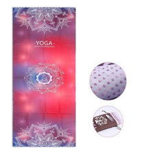 Load image into Gallery viewer, Micro-Fiber Printed Yoga Mat