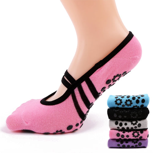 Women Anti-Slip Yoga Socks