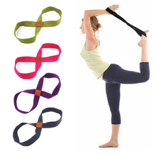 Load image into Gallery viewer, Yoga Stretch Strap Belt