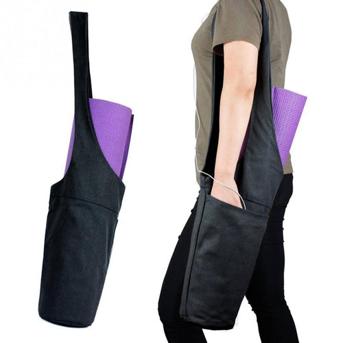 Portable Canvas Mat Bag